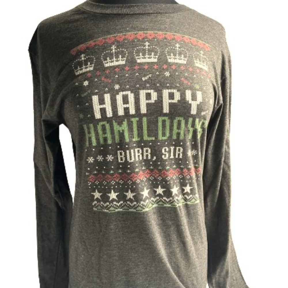 Happy Hamildays long sleeved t shirt